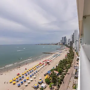 Palmetto 1204 Sea View Bocagrande Apartamento Cartagena